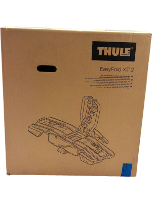 Thule EasyFold XT Fahrradträger für 2 Bikes silber/schwarz