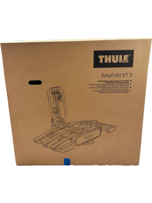 Thule EasyFold XT Fahrradträger für 3 Bikes silber/schwarz