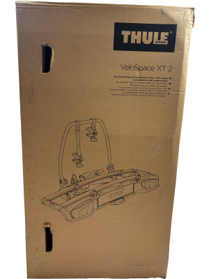 Thule VeloSpace XT Fahrradträger für 2 Bikes silber/schwarz