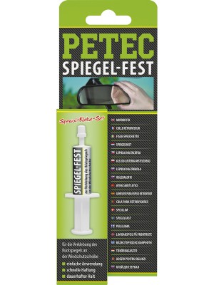 Petec Rückspiegel-Klebe-Set