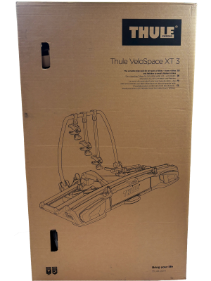 Thule VeloSpace XT Fahrradträger für 3 Bikes silber/schwarz