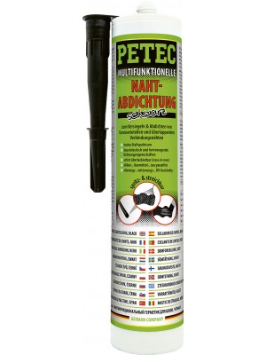 Petec Multifunktionelle Nahtabdichtung 310ml, schwarz