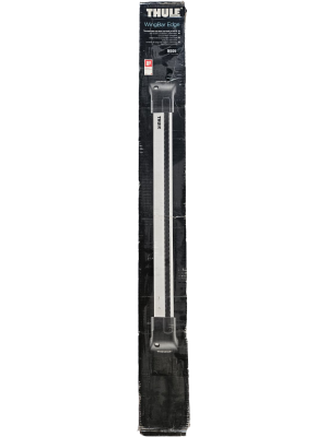 Dachträgerstange Trägerbalken mit Füßen (2 Stück, Aluminium, länge: 81,6 cm, tragfähigkeit: 75 kg, Silber, erfordert ein Montagekit) THULE WingBar Edge 959100