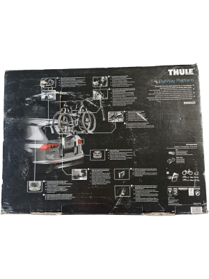 Thule OutWay Fahrradheckträger für 2 Bikes silber/schwarz