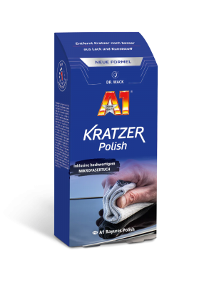 Dr. Wack A1 Kratzer Polish 50ml Flasche + Tuch