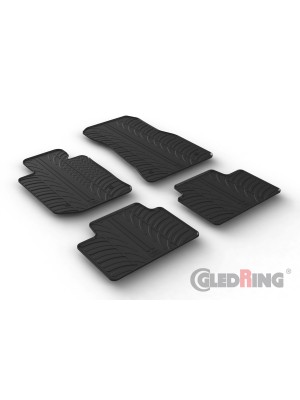 Original Gledring Passform Fußmatten Gummimatten 4 Tlg.+Fixing - BMW 3 Serie G20 03.2019->