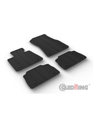 Original Gledring Passform Fußmatten Gummimatten 4 Tlg.+Fixing - BMW X6 G06 11.2019->