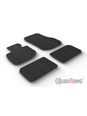 Original Gledring Passform Fußmatten Gummimatten 4 Tlg.+Fixing - BMW iX1 SUV 11.2022-> Elektro