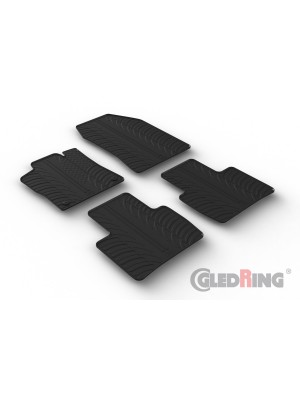 Original Gledring Passform Fußmatten Gummimatten 4 Tlg.+Fixing - CITROEN C5 X 09.2022-> (Automatik)
