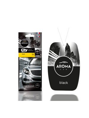 Aroma Car Lufterfrischer City Black