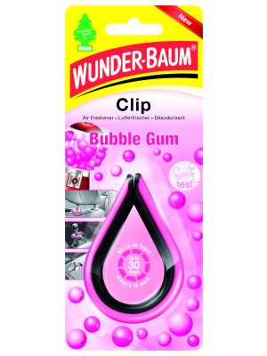 Wunderbaum® Lufterfrischer Clip Bubble Gum