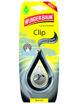 Wunderbaum® Lufterfrischer Clip NEW CAR