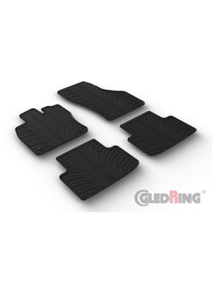 Original Gledring Passform Fußmatten Gummimatten 4 Tlg.+Fixing - Cupra Formentor SUV 01.2021->
