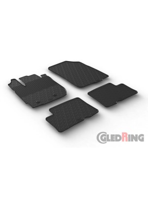 Original Gledring Passform Fußmatten Gummimatten 4 Tlg.+Fixing - Dacia Duster 2015 ->12.2017
