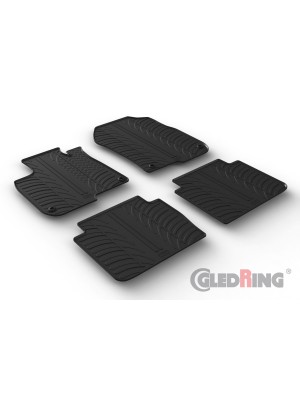 Original Gledring Passform Fußmatten Gummimatten 5 Tlg.+Fixing - Honda CR-V 09.2018->
