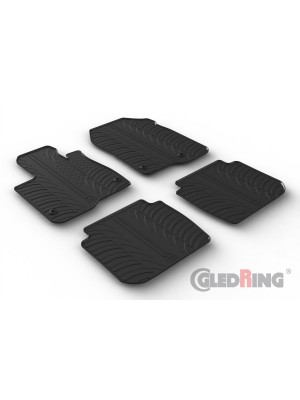 Original Gledring Passform Fußmatten Gummimatten 4 Tlg.+Fixing - HONDA CR-V SUV 09.2022-> (Automatik)