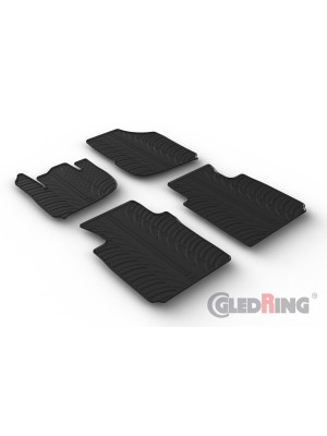 Original Gledring Passform Fußmatten Gummimatten 4 Tlg. - HONDA HR-V / Hybrid 12.2021->