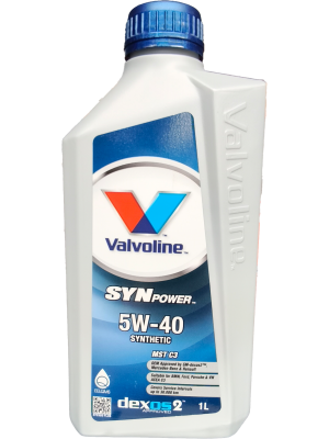Valvoline Motoröl SYNPOWER MST C3 5W-40 1 Liter Flasche