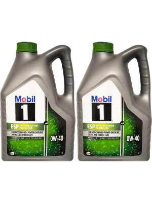 Mobil 1 ESP x3 0W-40 Motoröl 2x 5 = 10 Liter