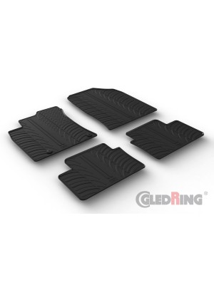 Original Gledring Passform Fußmatten Gummimatten 4 Tlg.+Fixing - Kia Ceed 06.2018->