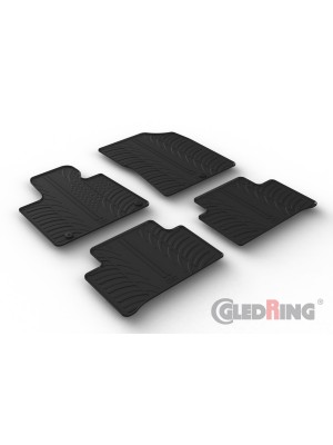 Original Gledring Passform Fußmatten Gummimatten 4 Tlg.+Fixing - KIA Sorento MQ4 09.2020-> (Diesel)