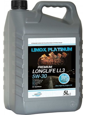 LIMOX Platinum Longlife LL3 5W-30 Motoröl 5Liter