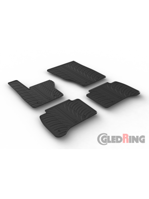 Original Gledring Passform Fußmatten Gummimatten 4 Tlg. Loch Fix. - Land Rover Range Rover Sport 07.2013->