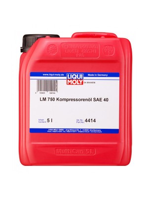 Liqui Moly 4414 LM 750 Kompressorenöl SAE 40 5l