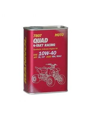 MANNOL 7807 Quad 4-Takt Racing 10W-40 Motorrad Motoröl 1l