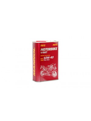 MANNOL 7812 Motorbike 4-Takt synthetisches Ester 10W-40 Motorrad Motoröl 1l