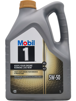 Mobil 1 FS X2 5W-50 Motoröl ( ehem. FS X1 / PEAK LIFE ) 5 Liter Kanister