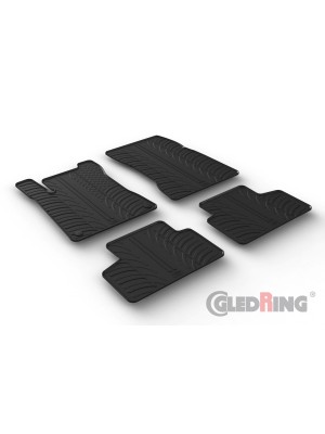 Original Gledring Passform Fußmatten Gummimatten 4 Tlg.+Fixing - Mercedes-Benz GLB X247 11.2019->