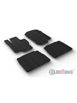 Original Gledring Passform Fußmatten Gummimatten 4 Tlg.+Fixing - Mercedes-Benz GLS X167 10.2018->