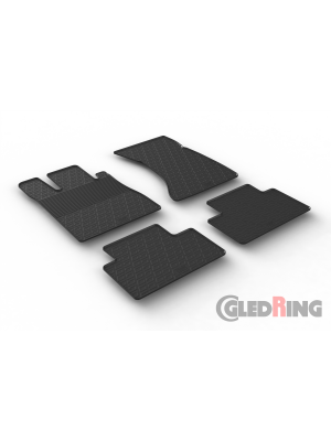 Original Gledring Passform Fußmatten Gummimatten 4 Tlg. - Mercedes-Benz S Klasse W220 1998-2005