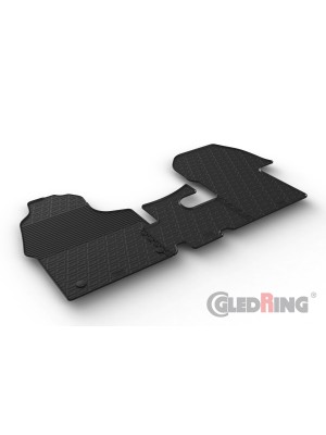 Original Gledring Passform Fußmatten Gummimatten 3 Tlg.Fixing - Mercedes-Benz Sprinter Cargo 05.2018-> 3 Sitzer -Hinterradantrieb-ohne Luftkanal