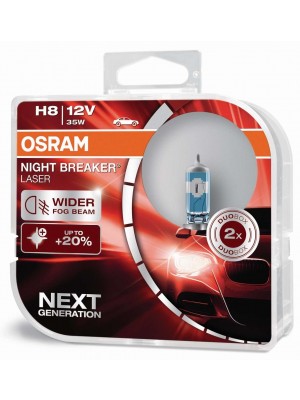 OSRAM 64212NL-HCB NIGHT BREAKER® LASER H8 Duo Box
