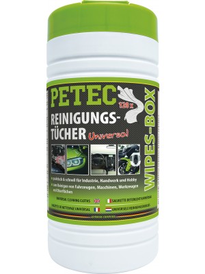 REINIGUNGSTueCHER, WIPES - BOX, INHALT 120 TueCHER