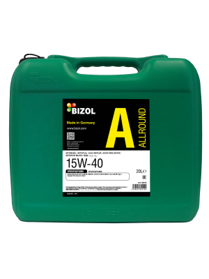 BIZOL Allround Motoröl 15W-40 - 20 Liter