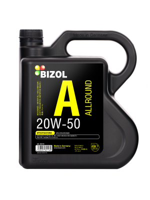 BIZOL Allround Motoröl 20W-50 - 5 Liter