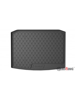Original Gledring Premium Gummi Kofferraummatte - SKODA Karoq 4 WD (Tiefer Boden) 2017->