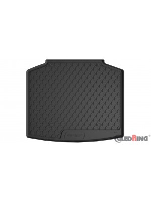 Original Gledring Premium Gummi Kofferraummatte - SKODA Scala (Unterer Boden / Nicht für variablen Boden) 2019->