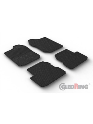 Original Gledring Passform Fußmatten Gummimatten 4 Tlg. - SUZUKI Jimny (3rd gen.) 1998-2018 (Schaltung)