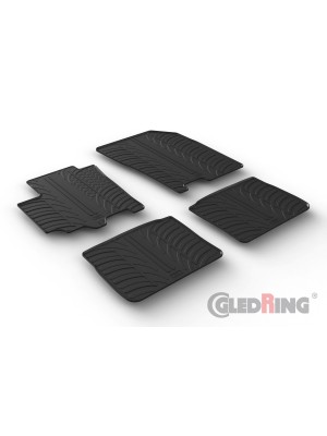 Original Gledring Passform Fußmatten Gummimatten 4 Tlg. - Suzuki SX4 S-Cross 09.2016->