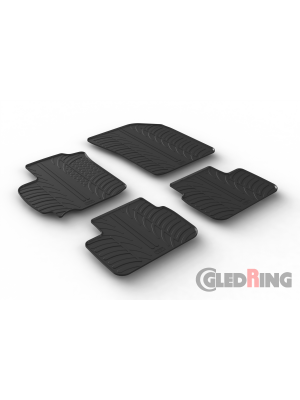 Original Gledring Passform Fußmatten Gummimatten 4 Tlg. - Suzuki Swift 2010->04.2017