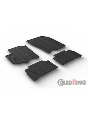 Original Gledring Passform Fußmatten Gummimatten 4 Tlg. - Suzuki Vitara 04.2015->