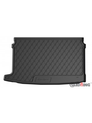 Original Gledring Premium Gummi Kofferraummatte - VOLKSWAGEN Polo (Basisboden) 2009->