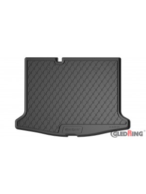 Original Gledring Premium Gummi Kofferraummatte - VOLKSWAGEN ID 3 Elektro (Tiefer Boden) 2019->