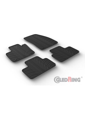 Original Gledring Passform Fußmatten Gummimatten 4 Tlg.+Fixing - Volvo XC40 03.2018->