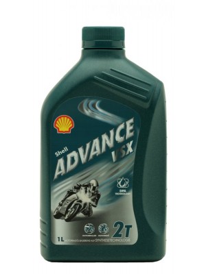 Shell Advance VSX 2T teilsynthetisches Motorrad Motoröl 1l