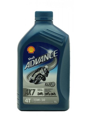 Shell Advance AX7 4T 15W-50 Motorrad Motoröl 1l